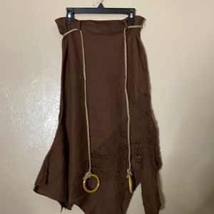 Aziz cotton boho skirt